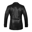 Classic Leather Trench Coat | https://www.bestnamebadges.com