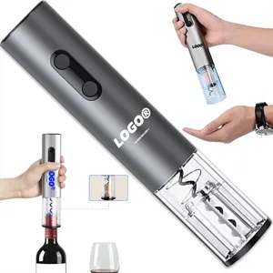 Dry cell battery Aluminium Alloy Wine Opener Automatic