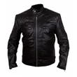Stylish Quilted Design Leather Jacket  | https://www.bestnamebadges.com