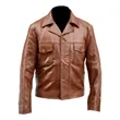 Vintage Genuine Leather Jacket | https://www.bestnamebadges.com