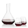 Terrassa Carafe & Hogarth Stemless Wine | https://www.bestnamebadges.com