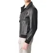 Classic College Leather Jacket | https://www.bestnamebadges.com