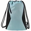 Gym Bag Yoga Case Shoe Pocket Exercise Drawstring Backpack | https://www.bestnamebadges.com