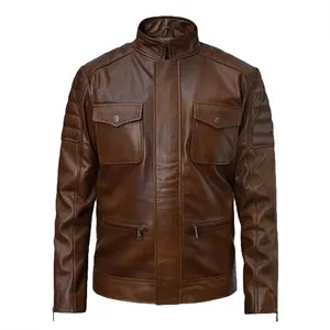 Elite Boss Leather Jacket ( XS - 4XL )