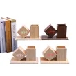 Students Wooden Voice Controlled LED Pen Holder Alarm Clock | https://www.bestnamebadges.com