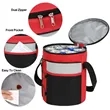 Unique Barrel-Shaped Cooler Bag | https://www.bestnamebadges.com