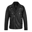Custom Genuine Leather Biker Jacket | https://www.bestnamebadges.com