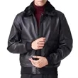 Timeless Fur Collar Leather Jacket | https://www.bestnamebadges.com