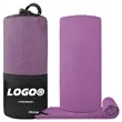 Beach Towel Quick Dry Absorbent Packable Travel  Camping | https://www.bestnamebadges.com