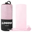 Beach Towel Quick Dry Absorbent Packable Travel  Camping | https://www.bestnamebadges.com