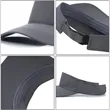 Adjustable Solid Color Sun Hat Suitable For Outdoor Sports | https://www.bestnamebadges.com