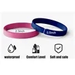 Custom Silicone Solid Color Stretch Rubber Elastic Bracelets | https://www.bestnamebadges.com
