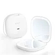 Magnification Led Pocket Compact Mirror 1x 10x | https://www.bestnamebadges.com