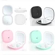 Magnification Led Pocket Compact Mirror 1x 10x | https://www.bestnamebadges.com