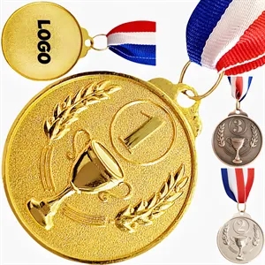 Medals Gold Silver Bronze for Kids Adult Sports Games party