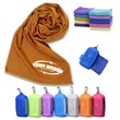 Quick-drying Cooling Microfiber Customizable Sports Towel | https://www.bestnamebadges.com