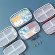 Airtight Pill Box Large Capacity Vitamin Organizer Case | https://www.bestnamebadges.com