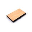 Classic Wood Business Engraved Card Case For Work Office | https://www.bestnamebadges.com