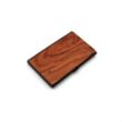 Classic Wood Business Engraved Card Case For Work Office | https://www.bestnamebadges.com