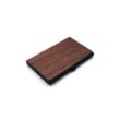 Classic Wood Business Engraved Card Case For Work Office | https://www.bestnamebadges.com