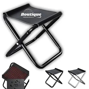 Camping Portable Oxford Cloth Folding Aluminum Alloy Stool | https://www.bestnamebadges.com