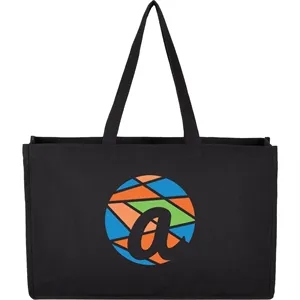Repose 10oz Recycled Cotton Shoulder Tote | https://www.bestnamebadges.com