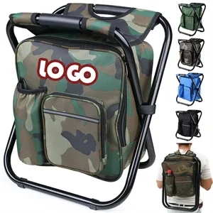 Outdoor Multifunctional Portable Chair With Cooler Bag