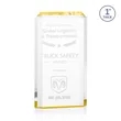 Powell Award - Gold | https://www.bestnamebadges.com