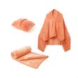 Soft Shawl Blanket Pillow 2 in 1 Versatile Office Workplace | https://www.bestnamebadges.com