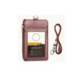 PU Card Holder Leather ID Badge Business Wallet Office Work | https://www.bestnamebadges.com