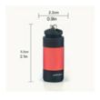 Mini Rechargeable LED USB Keychain Travel Flashlight Outdoor | https://www.bestnamebadges.com