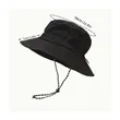 Foldable Quick-Drying Waterproof Outdoor Fisherman Sun Hat | https://www.bestnamebadges.com