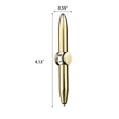 Metal Ballpoint Pen Spinning Fidget LED Light Writing Tool | https://www.bestnamebadges.com