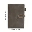 A5 Leatherbound Notebook Diary Bookmark For School Business | https://www.bestnamebadges.com