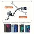 Portable Smartphone Holder 2In1 Automatic Rotating Holder | https://www.bestnamebadges.com