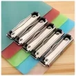 Customizable Multicolor Acrylic Transparent Clipboard | https://www.bestnamebadges.com