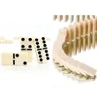 Customizable Adult Dominoes Natural Wood For Home Parties | https://www.bestnamebadges.com