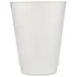 16 Oz. Tall Unbreakable Translucent Frosted Cup | https://www.bestnamebadges.com
