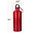 20oz Water Bottles Bulk Aluminum Reusable Lightweight Sport | https://www.bestnamebadges.com