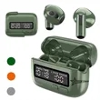 Portable Wireless Sports Earphones Digital Clock Display | https://www.bestnamebadges.com