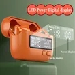 Portable Wireless Sports Earphones Digital Clock Display | https://www.bestnamebadges.com