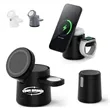 3-In-1 Magnetic Wireless Charging Station | https://www.bestnamebadges.com