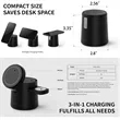 3-In-1 Magnetic Wireless Charging Station | https://www.bestnamebadges.com