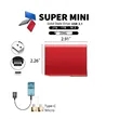 USB Portable External Flash SSD 256G Hard Drive | https://www.bestnamebadges.com