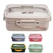 Bento Lunch Box Tableware Set Wheat Straw Material | https://www.bestnamebadges.com