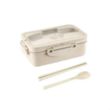 Bento Lunch Box Tableware Set Wheat Straw Material | https://www.bestnamebadges.com