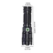 Rechargeable LED Dimmable High Lumen Flashlight 4 Modes | https://www.bestnamebadges.com
