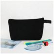 Customizable Canvas Solid Color Craft Pencil Bag Cosmetic | https://www.bestnamebadges.com