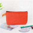 Customizable Canvas Solid Color Craft Pencil Bag Cosmetic | https://www.bestnamebadges.com