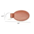 Portable Leather Keychain Handmade Genuine Leather | https://www.bestnamebadges.com